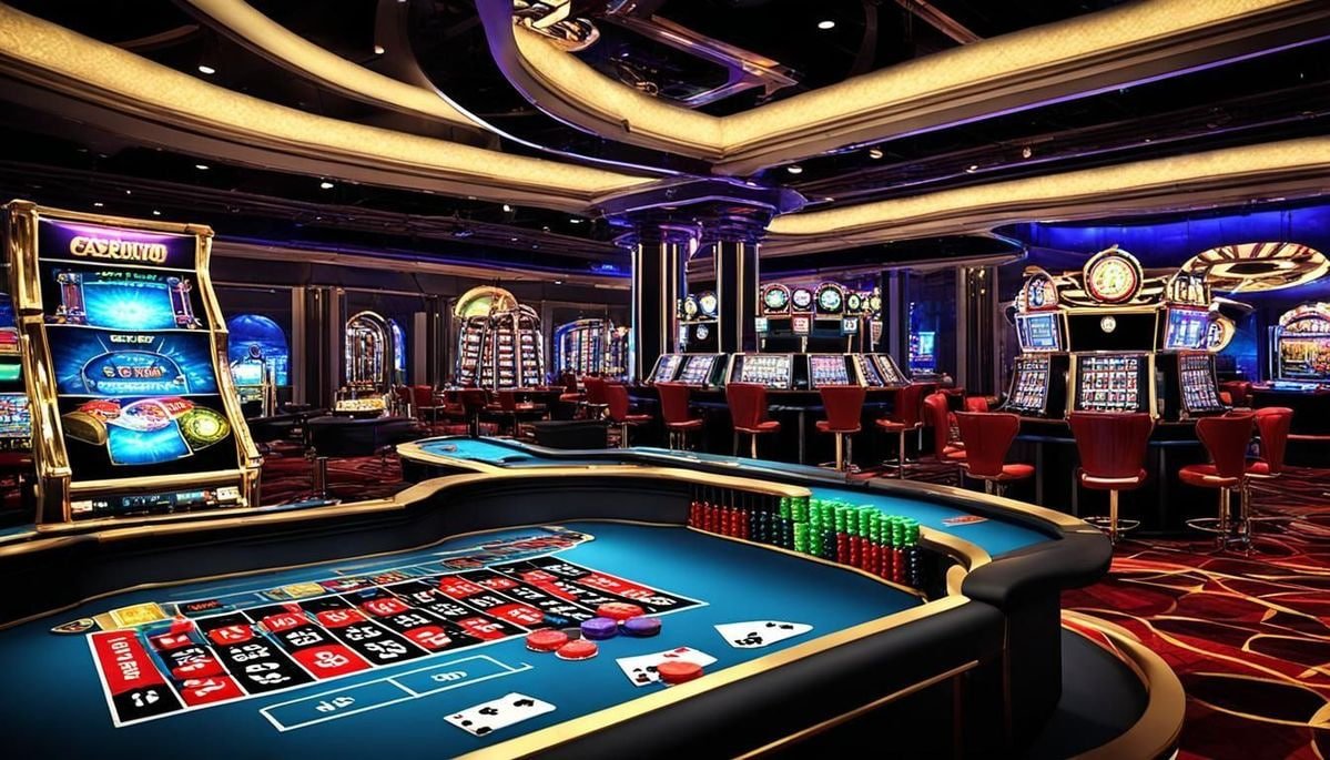 Slot game lobby on lucky game app showing multiple game titles